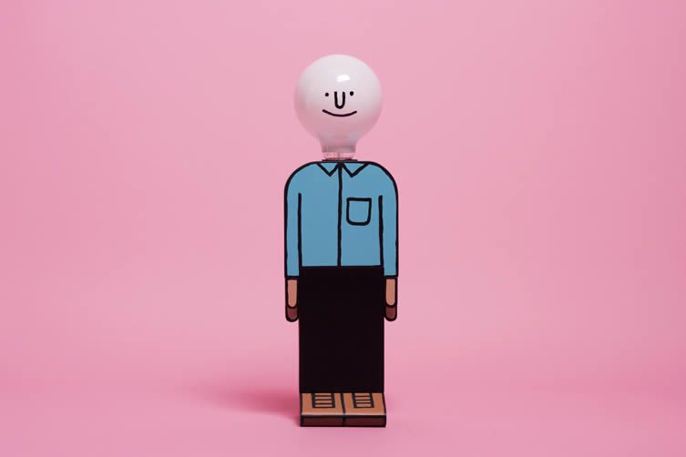 Jean Jullien x Case Studyo, Bright Idea