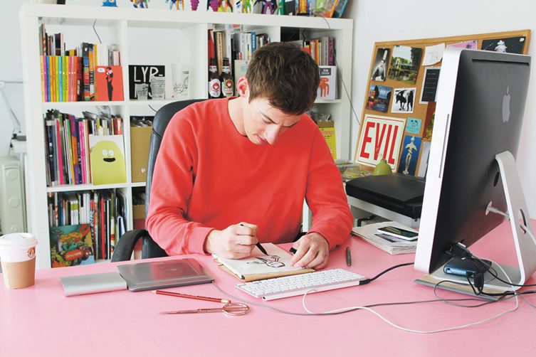 Jean Jullien at Pictoplasma 2014