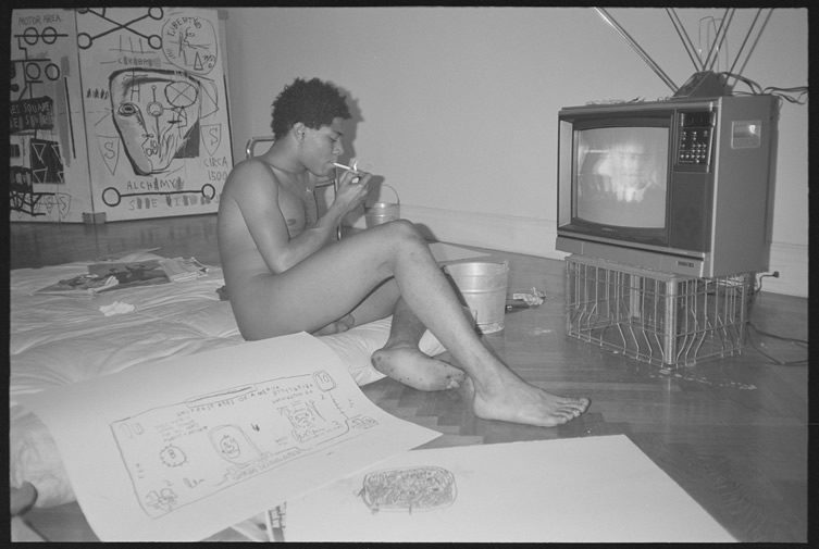 Paige Powell — Jean-Michel Basquiat Reclining Nude 
