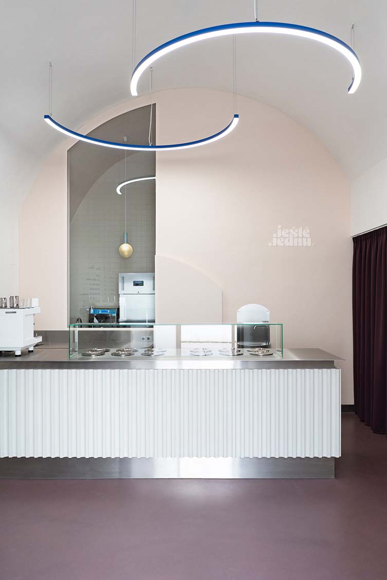 Ještě Jednu Brno Czech Republic Ice Cream Shop Designed by Studio HRA