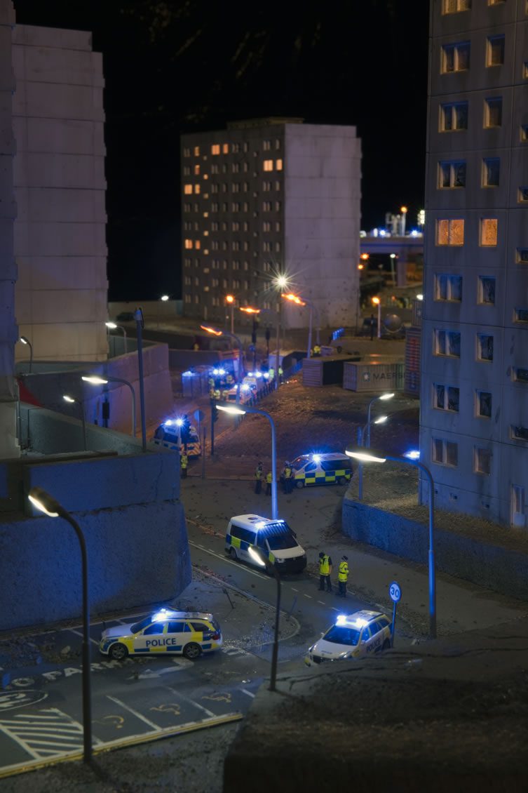 Jimmy Cauty's Model Village: The Aftermath Dislocation Principle