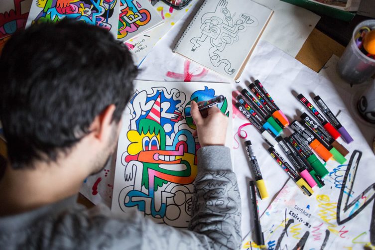 Jon Burgerman Interview