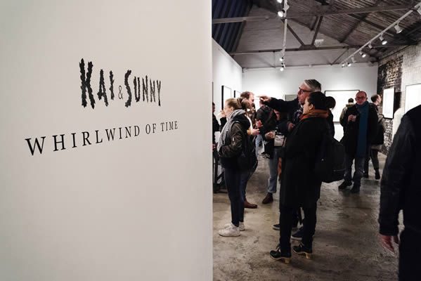 Kai and Sunny, Whirlwind Of Time at Stolenspace Gallery London