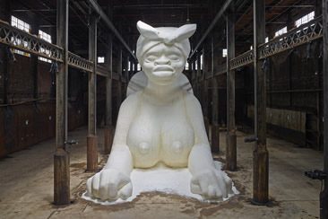 Kara Walker — A Subtlety at Domino Sugar Factory, Brooklyn