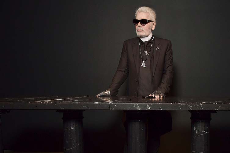 Karl Lagerfeld © Stephane Feugere