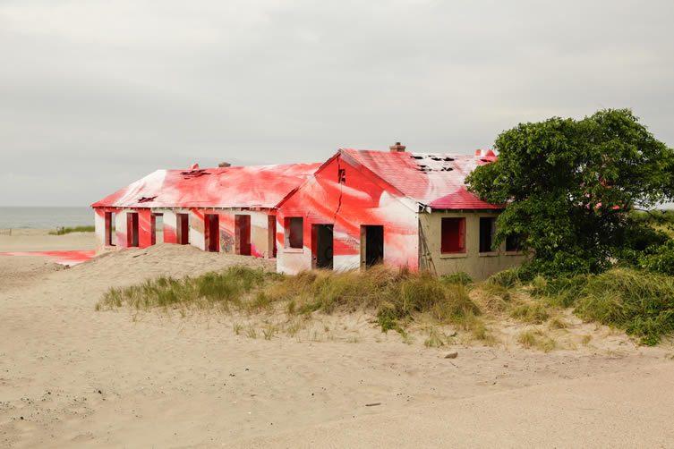 Rockaway! featuring site-specific installation by Katharina Grosse