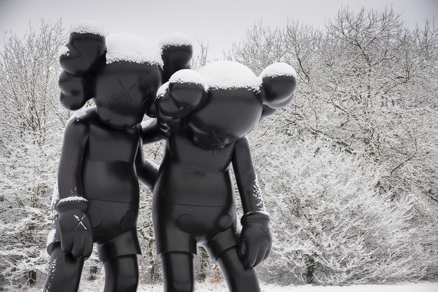 KAWS Yorkshire Sculpture Park Exhibition