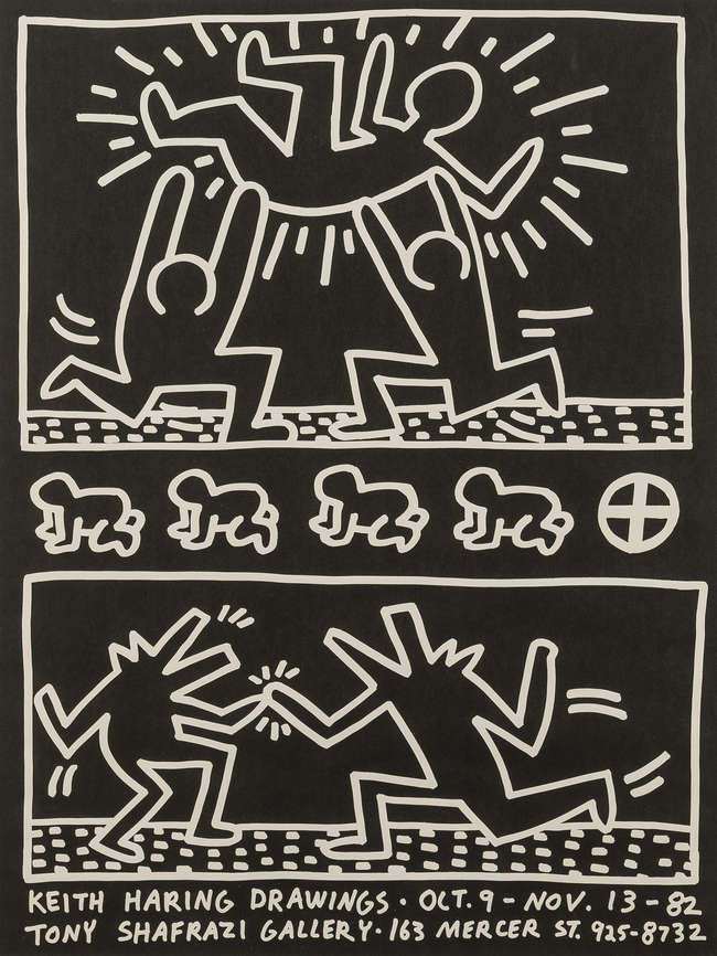 Tony Shafrazi Gallery Poster, 1982