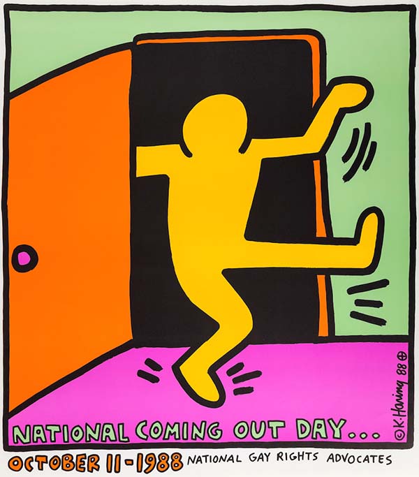 First National Coming Out Day Poster, 1988