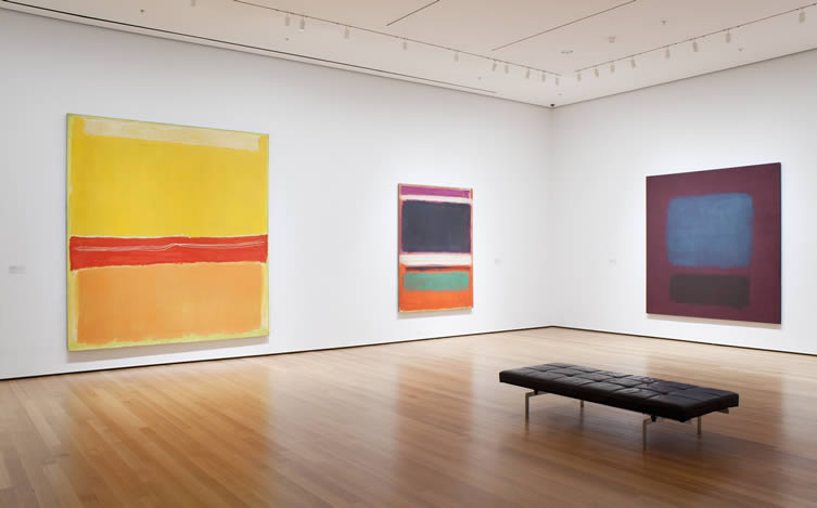 Mark Rothko at MoMA's Abstract Expressionist New York Exhibition