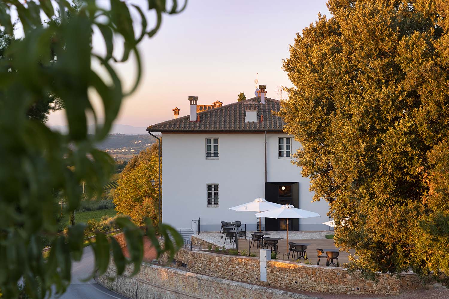 Kebun Anggur Laqua Tuscany, Hotel Restoran Bintang Michelin Casanova