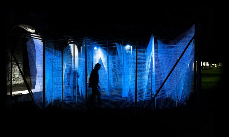 Lasermaze by George King Architects at Detroit Design Festival