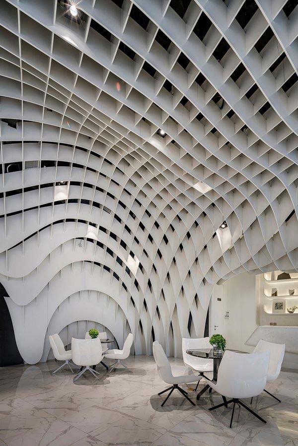 Skynet Display Space by Kris Lin, Winner in Interior Space and Exhibition Design Category