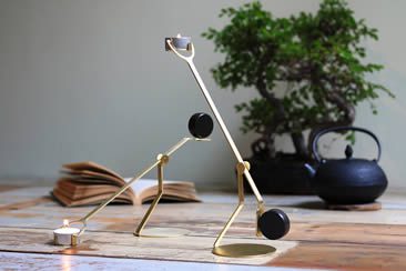 Laura Bin, Rising Balance Candleholder