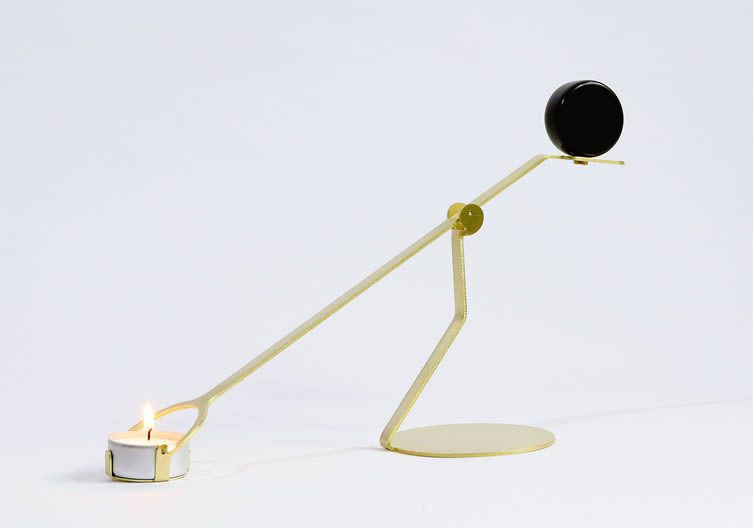 Laura Bin, Rising Balance Candleholder