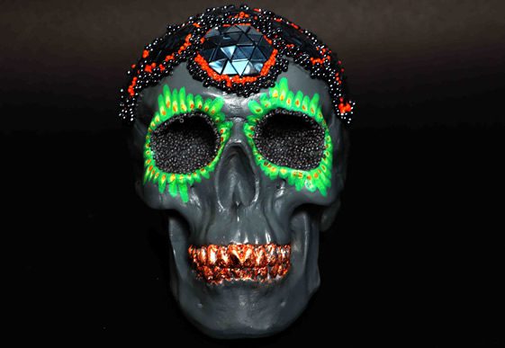 Lauren Baker Skull Art