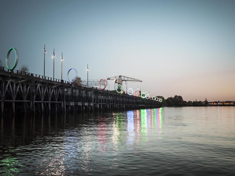 Daniel Buren Les Anneaux