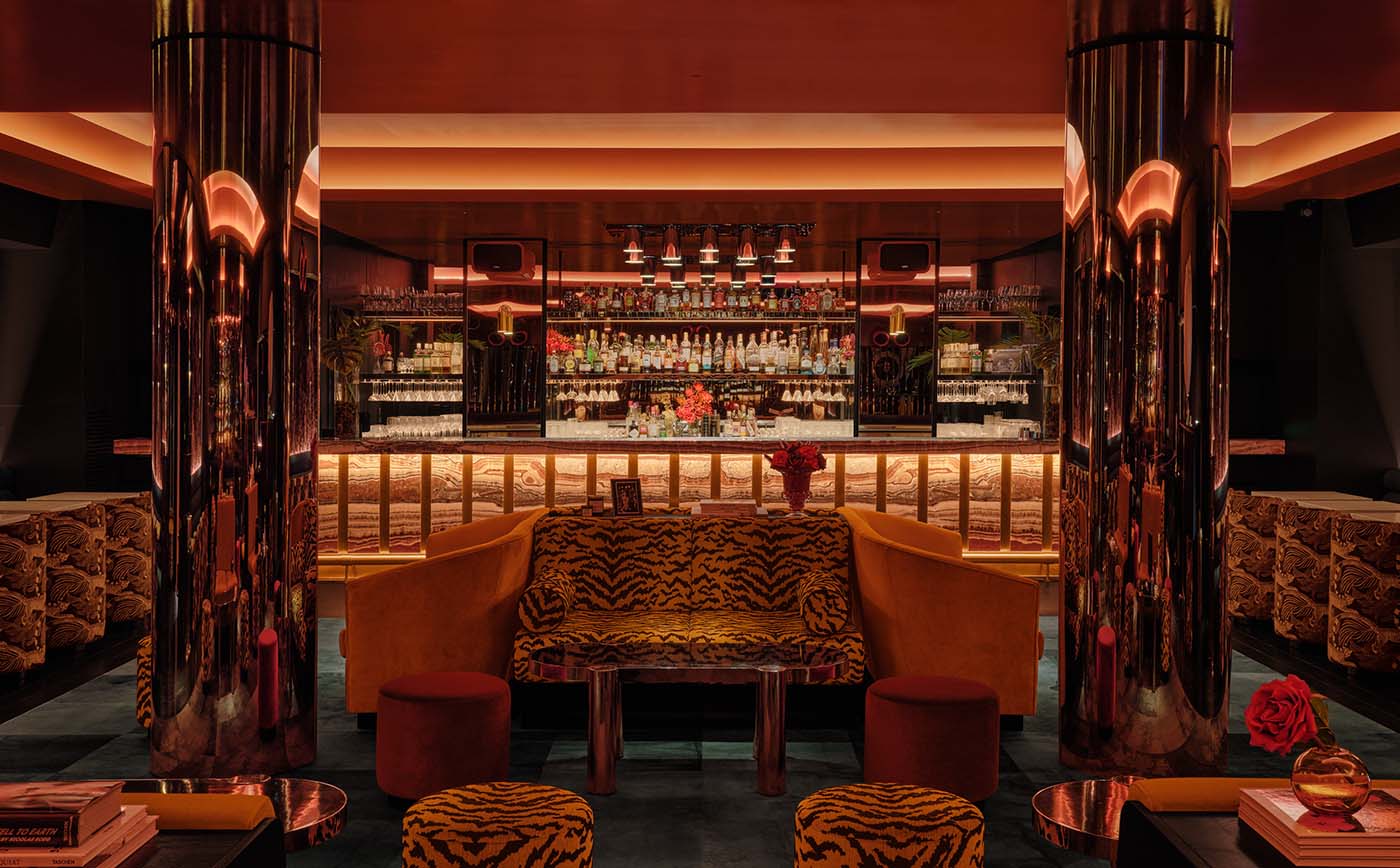 Bowie Montreal Supperclub Designed by IVY Studio