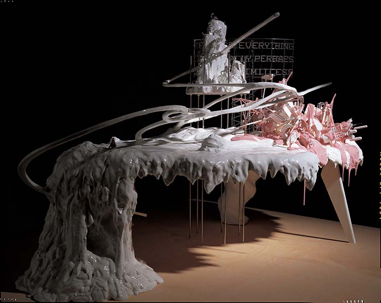 Maquette for Mon grand récit, 2005