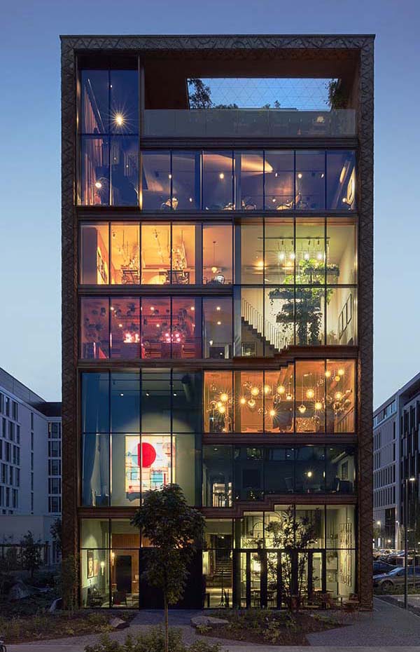 Lindley Lindenberg Frankfurt Design Hotel by Franken Architekten, Exitecture and ABERJA