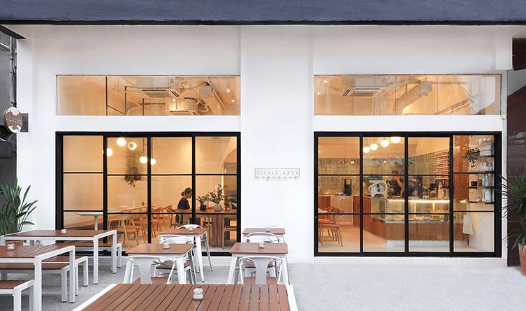 Little Cove Espresso Hong Kong, Sai Kung Third Wave Coffee Shop designed by Studio Adjective