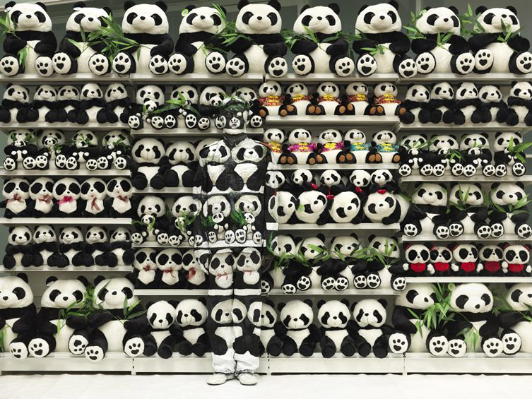 Liu Bolin at Galerie Paris-Beijing