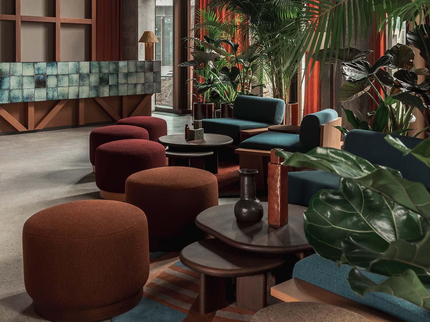 Locke Copenhagen Postbyen Design Hotel Social Spaces by A-nrd Studio