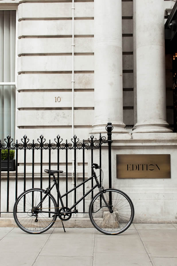 EDITION x tokyobike: The London EDITION and tokyobike Fitzrovia