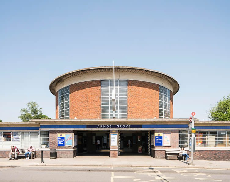 Arnos Grove by Charles Holden