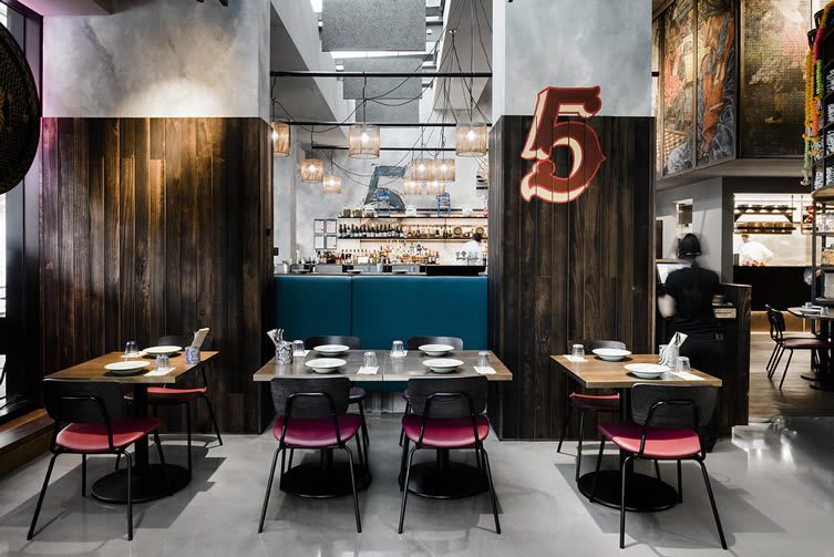 Long Chim Melbourne: Crown Melbourne Riverwalk Thai Restaurant Technē Architecture + Interior Design