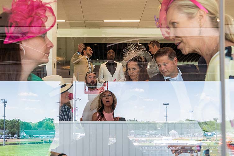 Millionaire’s Row at the Kentucky Derby