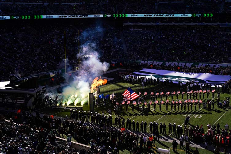 November is Salute to Service month in the National Football League