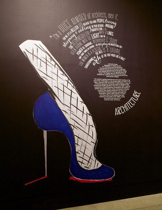 Christian Louboutin at the Design Museum