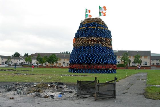 Loyalist Bonfires, Declan O'Neill