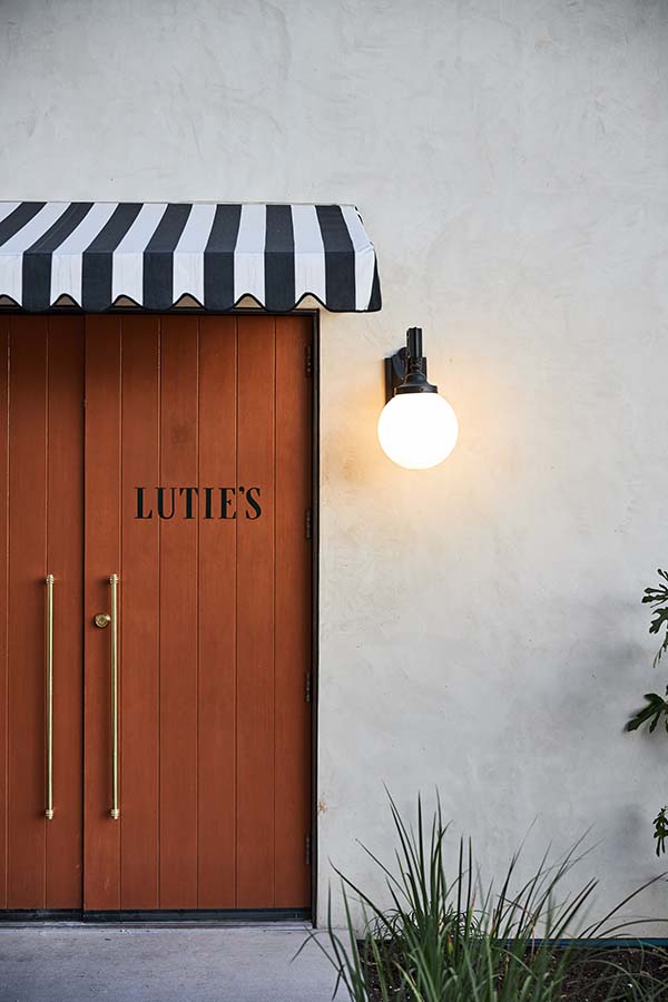 Lutie's Garden Restaurant at Commodore Perry Estate Austin, Texas