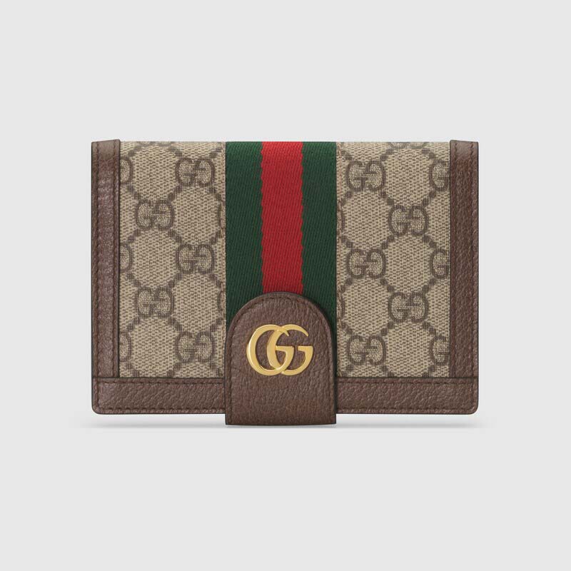 Gucci GG Supreme Passport Holder