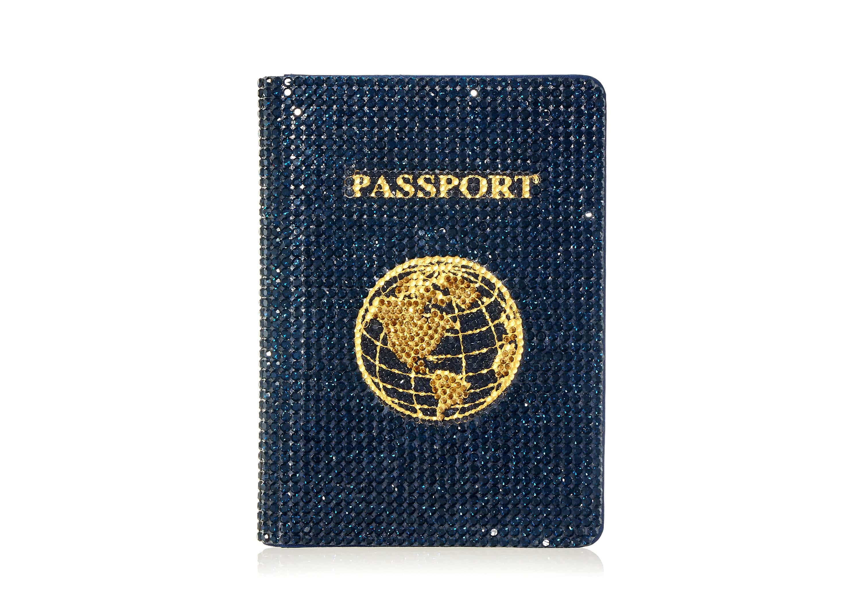 luxury designer passport holder