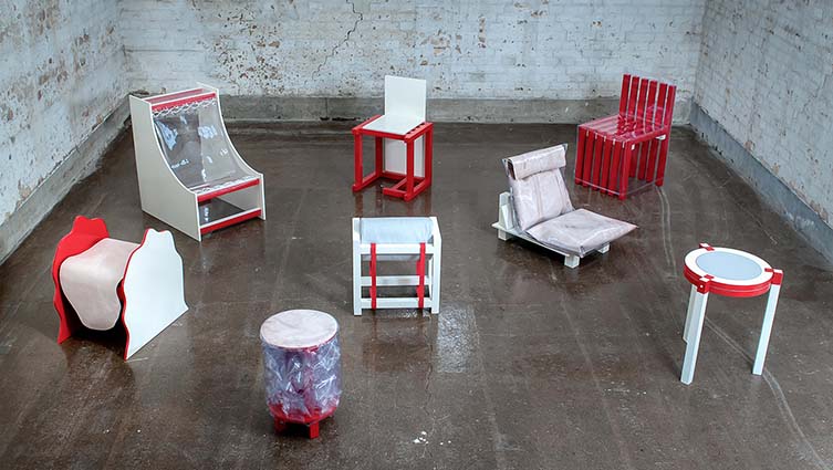 Malmö Upcycling Service x Stockholm Furniture Fair, Circular Economy Interior Design Project