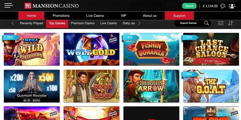 Mansion Casino Review: Should You Play at Mansion in the UK?