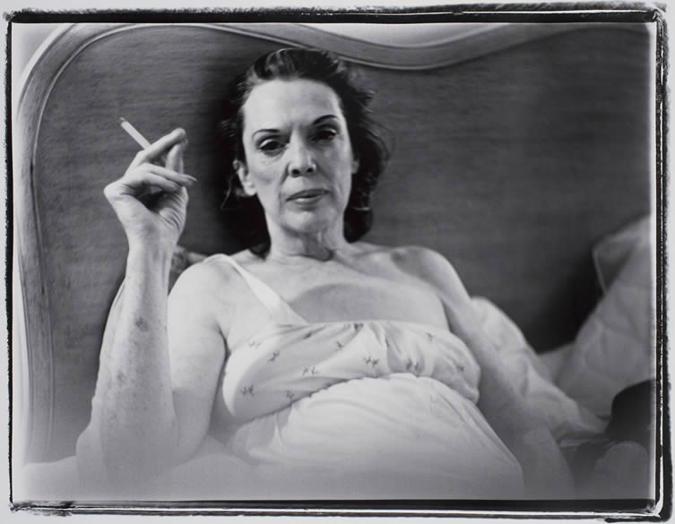 Marilyn Minter, Coral Ridge Towers (Mom Smoking)