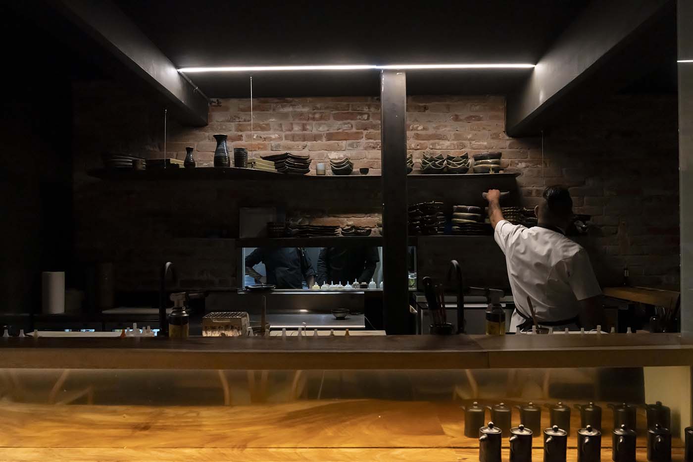 MasaHouse Mexico City Sushi Restaurant Designed by Estereotomia Architects