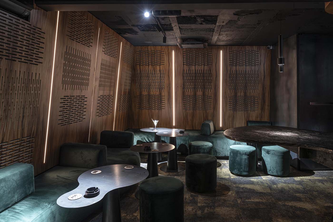 MasaHouse Mexico City Sushi Restaurant Designed by Estereotomia Architects