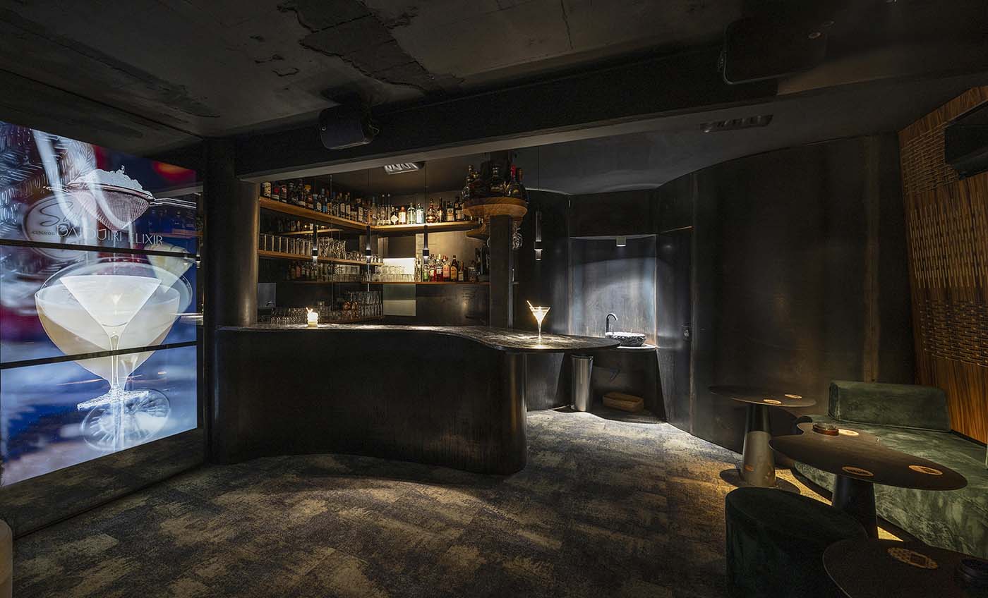 MasaHouse Mexico City Sushi Restaurant Designed by Estereotomia Architects