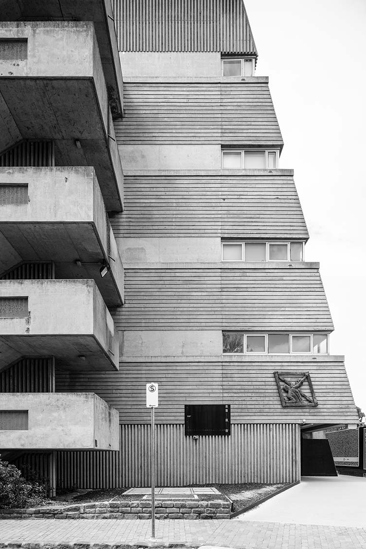 Engineering Block, University of Melbourne, Civil & Civic, 1973-74