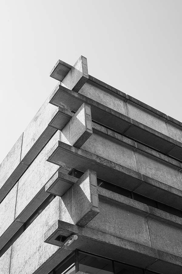 Melbourne Teachers' College Library (Building 138) (now Eastern Precinct Resource Centre, University of Melbourne) by Egglestone, MacDonald & Secomb, 1968-71