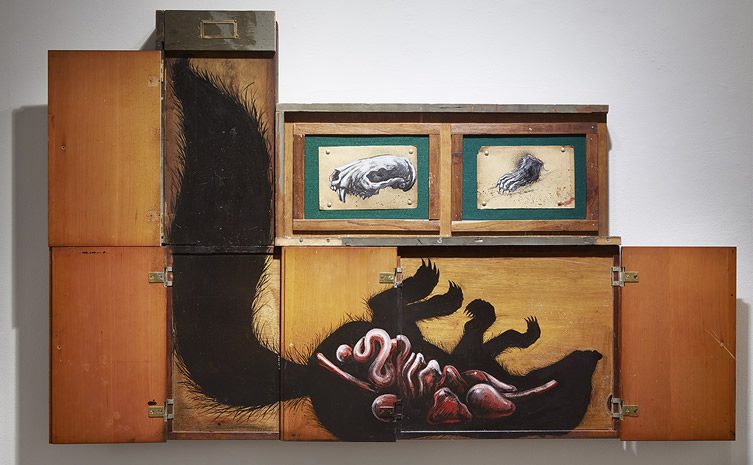 ROA Metazoa at Jonathan LeVine Gallery, New York