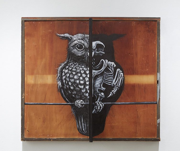 ROA Metazoa at Jonathan LeVine Gallery, New York