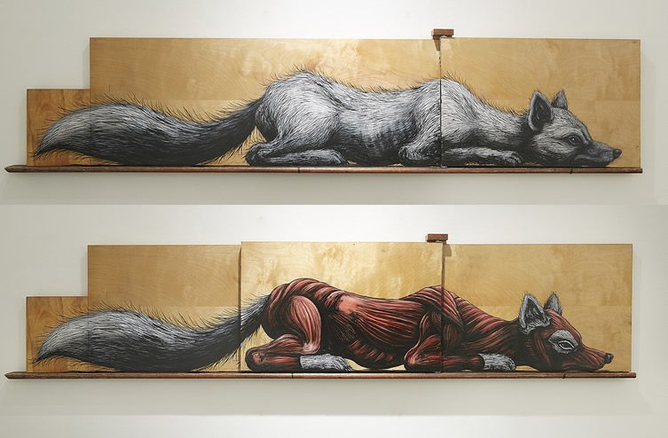 ROA Metazoa at Jonathan LeVine Gallery, New York