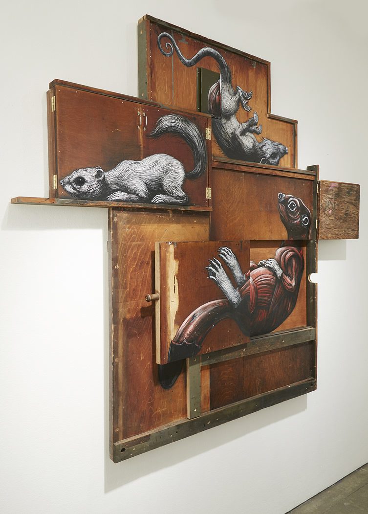 ROA Metazoa at Jonathan LeVine Gallery, New York