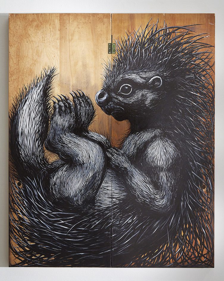 ROA Metazoa at Jonathan LeVine Gallery, New York